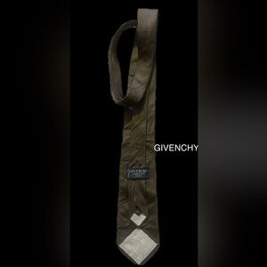 Givenchy Brown Silk Tie